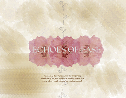 Echoes of Ease textile art