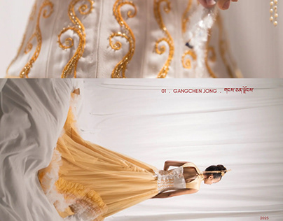 Gangchen Jong — gold embroidered Himalayan couture