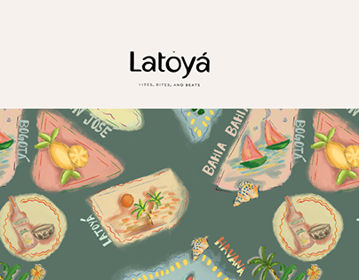 LaToya brand identity